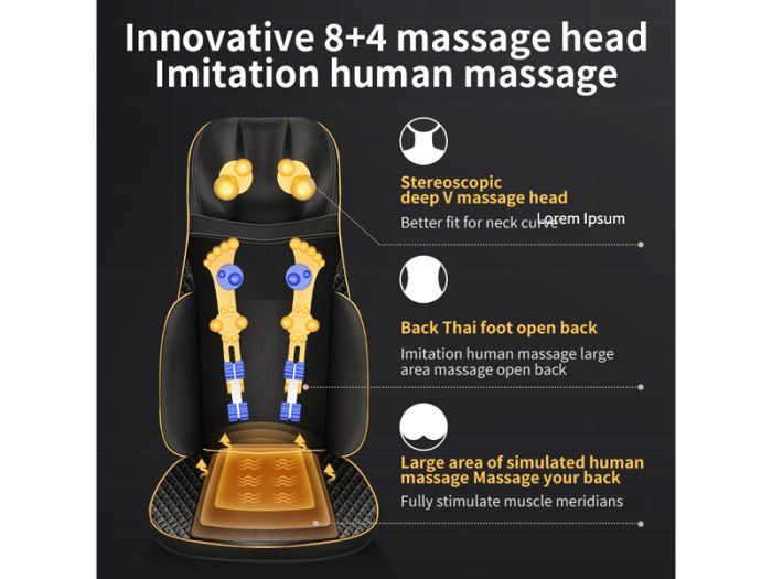Open back massage cushion JH-K5S - Image 2